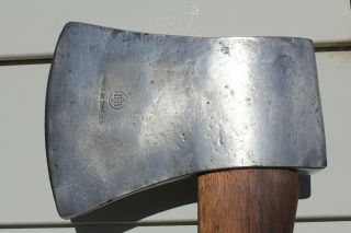 HB (Hults Bruks) 4&1/2lb Axe with re - fitted Spotted Gum Handle.  GC 3