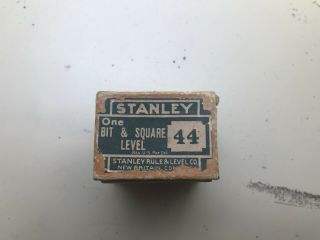 Stanley No.  44 Bit & Square Level