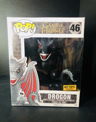 Funko Pop Game Of Thrones 6 Inch Drogon 46 Hot Topic Exclusive -