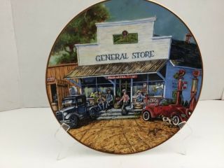General Store Red Oak Sampler Collector 1st Limited Edition 845 By Lowell Davis