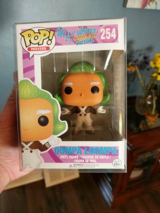 Funko Pop Willy Wonka And The Chocolate Factory 254 Oompa Loompa,  Protector
