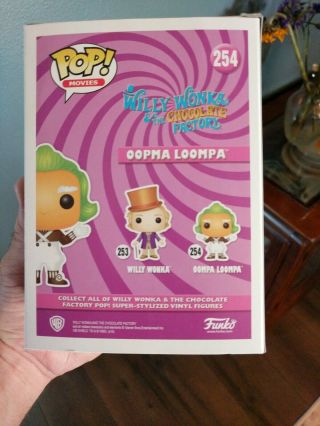 Funko POP Willy Wonka and the Chocolate Factory 254 Oompa Loompa,  Protector 5