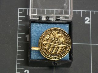 Rare Apollo 16 Launch Team Pin Gold Tone