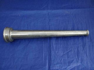 Vintage Steel 12 " Fire Hose Nozzle With Rubber Gasket