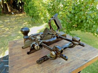Antique Stanley No.  45 Type 2 Combination Plane - Antique Woodworking Hand Tool