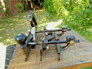 ANTIQUE STANLEY No.  45 TYPE 2 COMBINATION PLANE - ANTIQUE WOODWORKING HAND TOOL 3