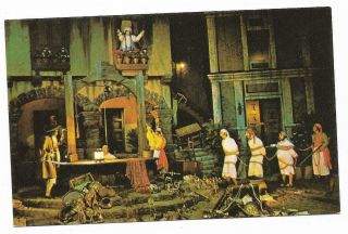 Vintage Florida Chrome Postcard Orlando Disney Where Be The Treasure Pirates
