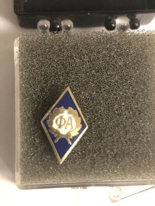 Sae Sigma Alpha Epsilon Fraternity Pledge Pin