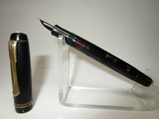 1940´s Faber - Castell Osmia 661 Pistonfiller Fountain Pen 14ct Flexible M Nib