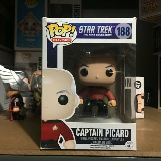 Funko Pop Star Trek 188 Captain Picard