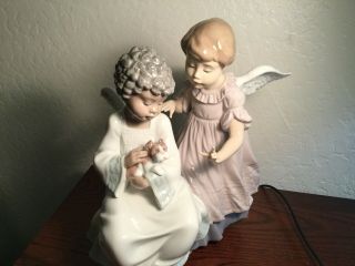 Retired Lladro 1993 " Angelic Harmony Figurine W/box.