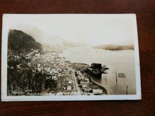 Rppc - Thwaites Ketchikan,  Alaska View From Radio Tower - Early 1900 