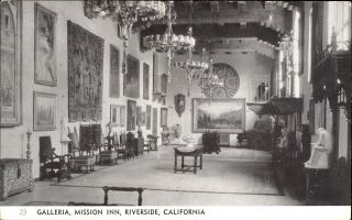 Galleria At Mission Inn Riverside California Ca Statues Tapestry
