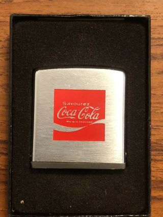 Vintage — Zippo Tape Measure - Coca Cola