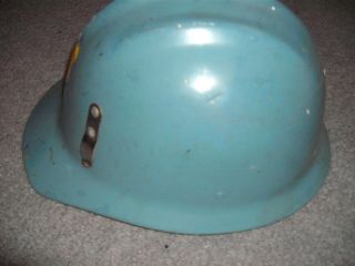Rare Vintage 50 ' - 60 ' s US Forest Service Hard Hat Helmet Los Padres marked named 2