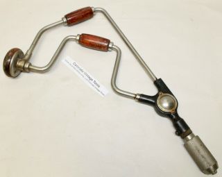 Millers Falls Co.  No.  502 Corner Bit Brace Style Hand Drill / Vintage / Nr