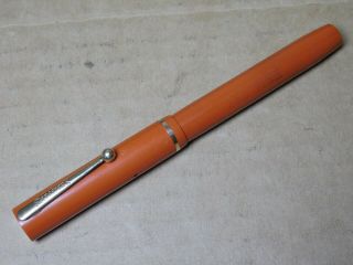 Vintage Sheaffer 3 - 25 Fountain Pen Orange