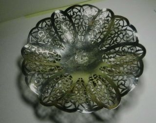 Vintage Silverplated Candy Dish - Lovelace 1425 - International Silver Co