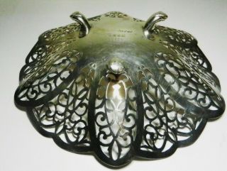 VINTAGE SILVERPLATED CANDY DISH - LOVELACE 1425 - International SILVER CO 2