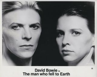 Vintage Press Photo David Bowie & Candy Clark - (the Man Who Fell To Earth)