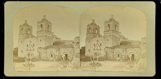 Tx,  San Antonio,  Texas,  Mission Conception; Doerr & Jacobson,  Stereoview