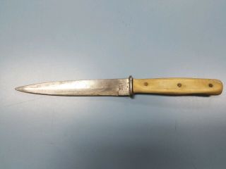 Antique Tiger Solingen Germany Fixed Blade Dagger Knife