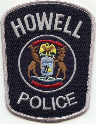 Howell Michigan Mi Police Patch