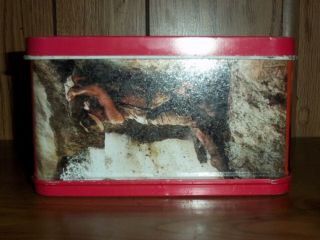 Thermos Indiana Jones & the Temple of Doom Metal Lunch Box vintage 1984 6