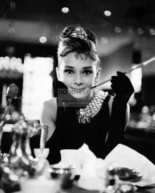 Audrey Hepburn In " Breakfast At Tiffany 