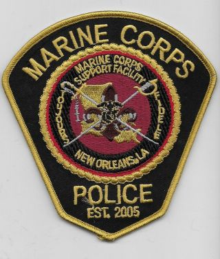 Us Marines Usmc Orleans La Supp Facility Police State La