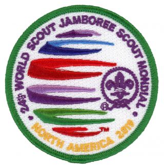 24th World Scout Jamboree 2019 On Site Trader Patch Summit Badge Bsa Usa Wsj