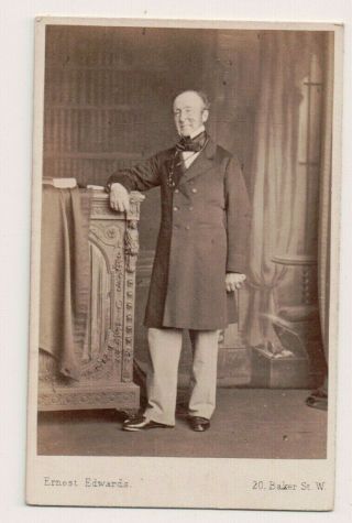 Vintage Cdv Sir Roderick Murchison,  1st Baronet British Geologist Rare