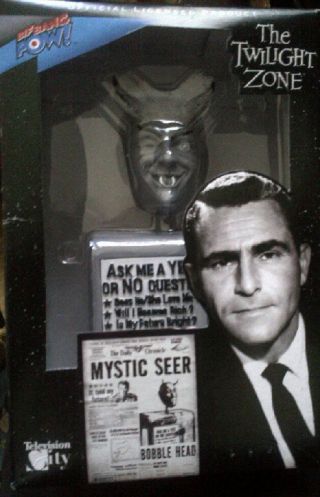 Twilight Zone " Mystic Seer " Bobble Head Doll 2009