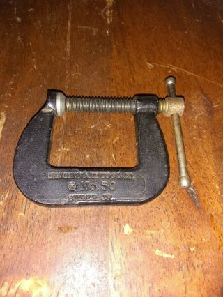 Vintage Cincinnati Tool Co.  No.  50 Junior Miniature C Clamp