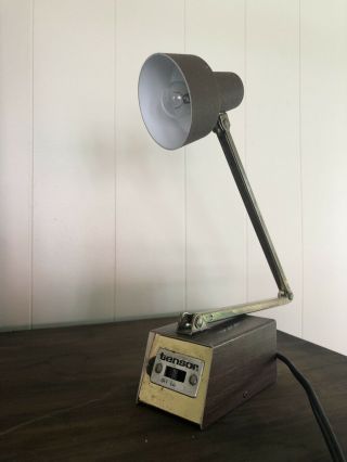 Vintage Mid Century Modern Tensor Task Portable Desk Lamp Light Made In Usa