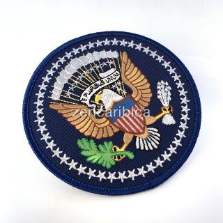SET OF 10 US PRESIDENTIAL SEAL OF THE PRESIDENT EMBROIDERED PATCHES (IRON - ON) 2