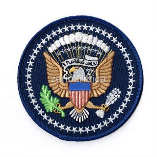 SET OF 10 US PRESIDENTIAL SEAL OF THE PRESIDENT EMBROIDERED PATCHES (IRON - ON) 6