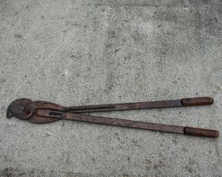 Vintage H.  K.  Porter No.  3 Forester Arborist Loppers Tree Limb Cutters Pruners Usa