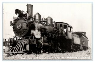 Vintage Postcard Rppc Puget Sound And Baker River Railroad Maynard I13