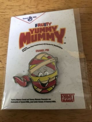Rare Fright Rags General Mills Cereal Monsters Enamel Pins Horror cereal classic 4