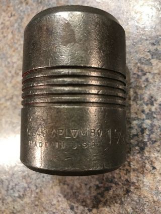 Vintage Plomb 5542 Socket.  1 - 5/16 12 Point 3/4 Inch Drive