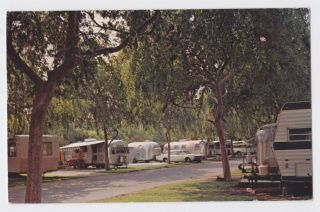 Anaheim Ca View Of Trailerland Park Circa 1960s