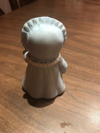 Sweet 1987 Kitty Cucumber Figurine in Nightgown 2