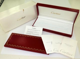 Cartier St180001 Diabolo Roller Pen Box,  Papers,  Folder & Outer Box.  Co 463