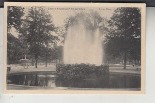 Electric Fountain On The Common Lynn Ma Mass