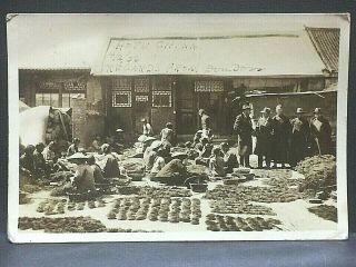 1936 Real Photo Postcard.  " Hotu China ".  Davenport,  Iowa Interest