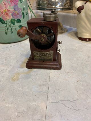 Antique Olympic J.  M.  Paillard Pencil Sharpener French Unis - France