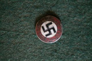 NSDAP Member badge,  early enameled execution,  manufacturer: Hoffstätter / Bonn 2