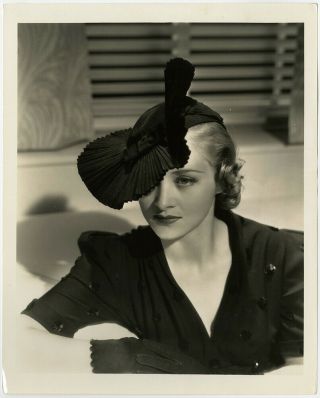 Constance Bennett 1930s Vintage Ray Jones Snappy Art Deco Fashions Photograph