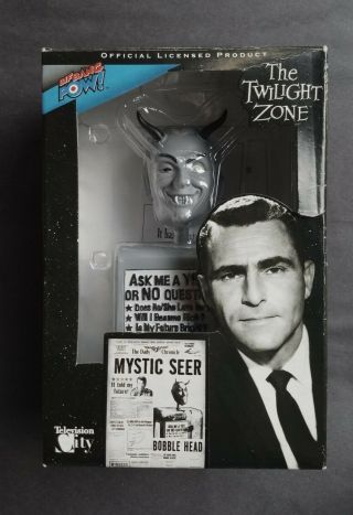 Twilight Zone " Mystic Seer " Bobble Head Doll 2009
